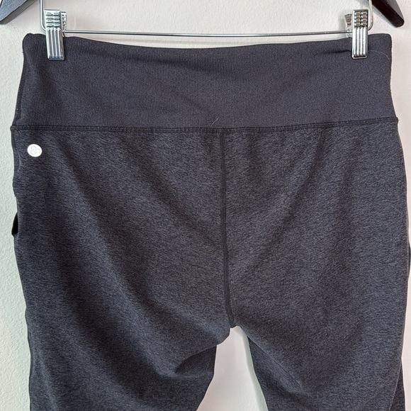 Zella Slim Fit Jogger Leggings in Heathered Black Size Large - Picture 5 of 9